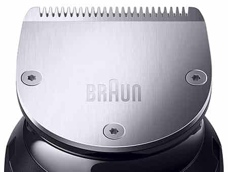 Braun BT7240's lifetime lasting sharp blades